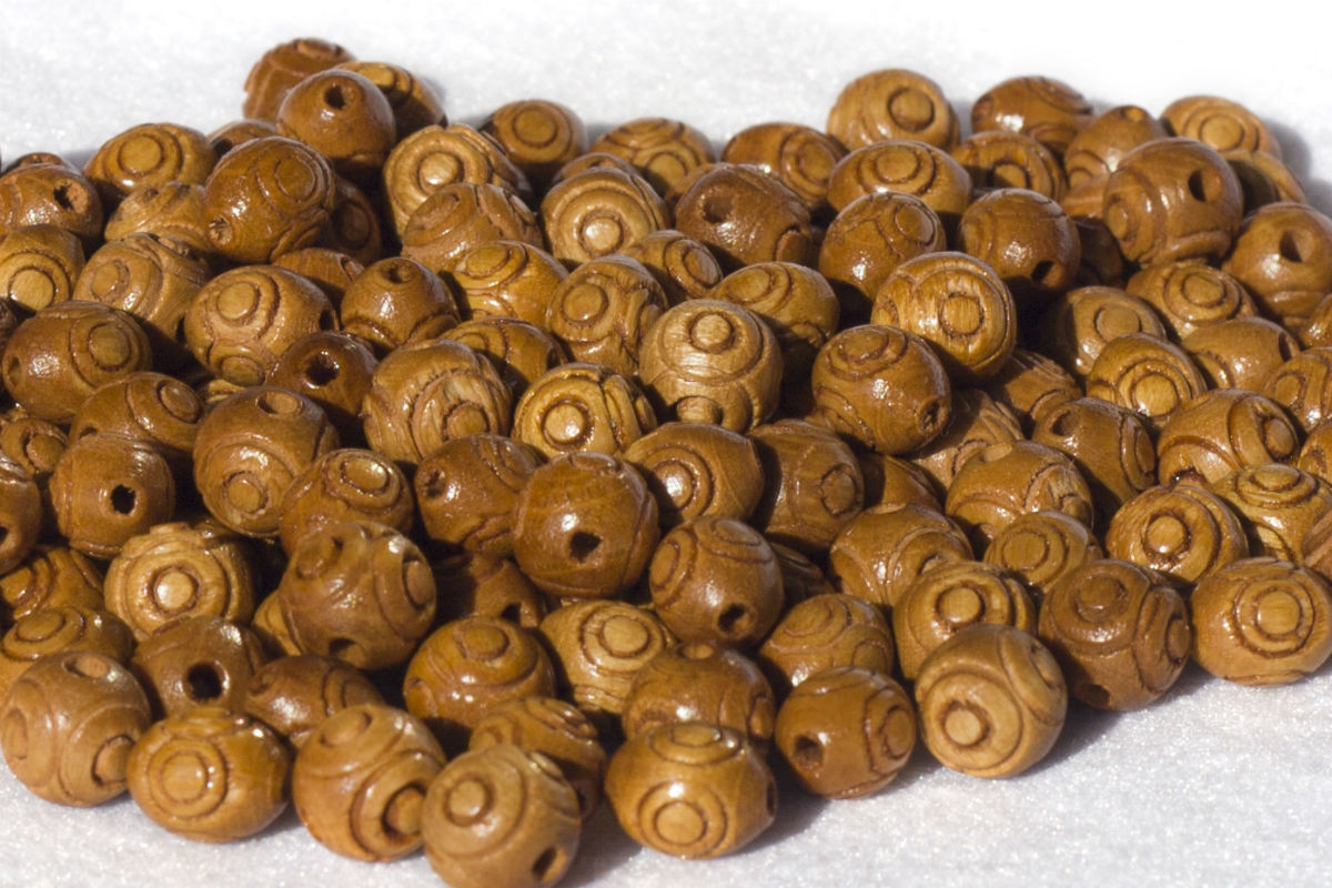 Arrel Ancona legno simil cocco lavorato naturale